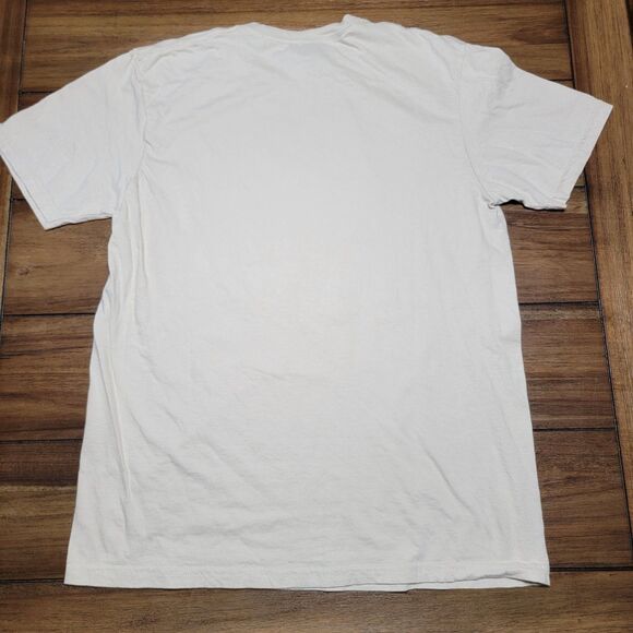 Gildan SS Cream Unisex Tee "School's Out For Summer" - Size Medium - Picture 3 of 5